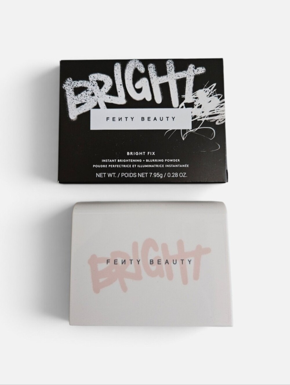 Fenty Beauty Bright Fix Instant Brightening + Blurring Powder Rose Quartz 02 NEW